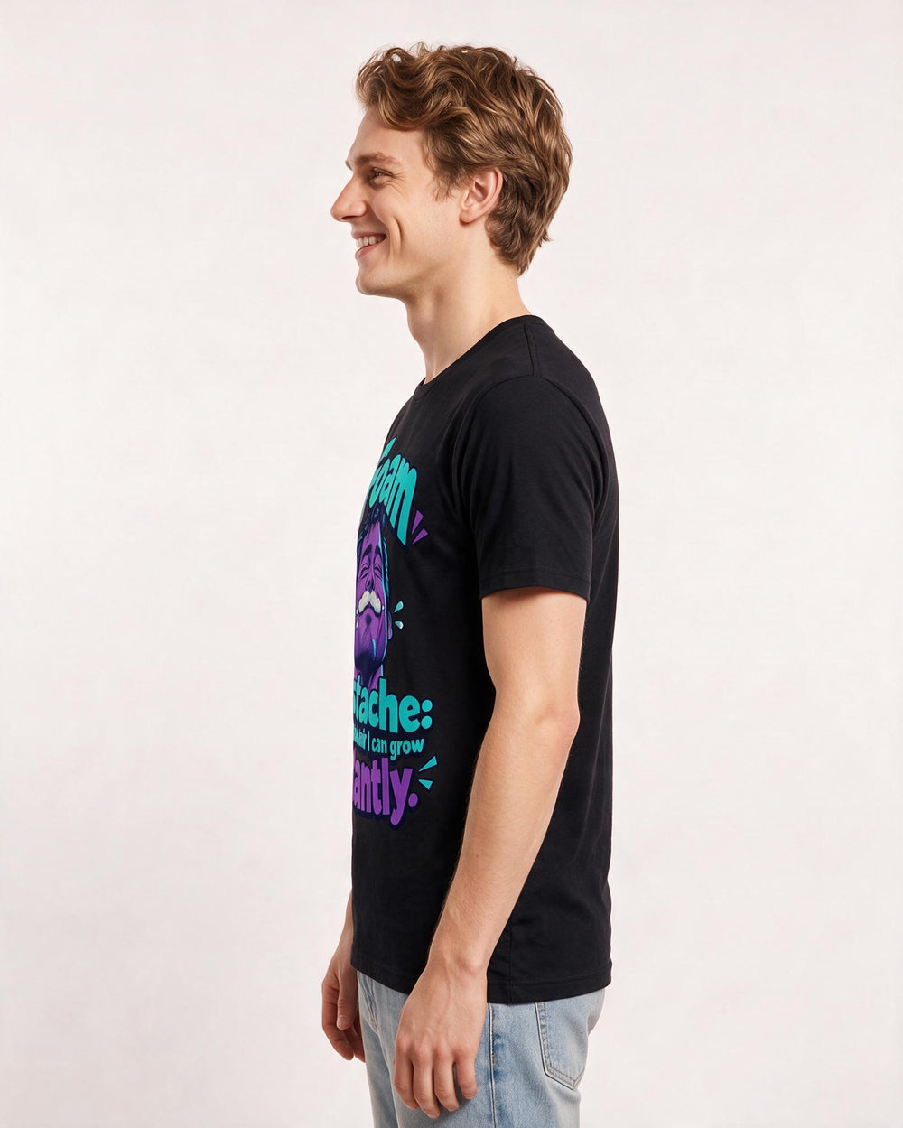 Beer Black T-Shirt for Men – Everyday Expression Graphic Tee product image 2