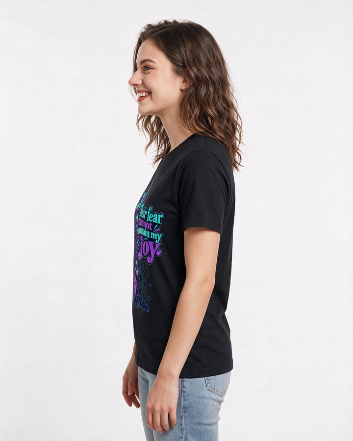 Pride Black T-Shirt for Women – Everyday Expression Graphic Tee product image 2
