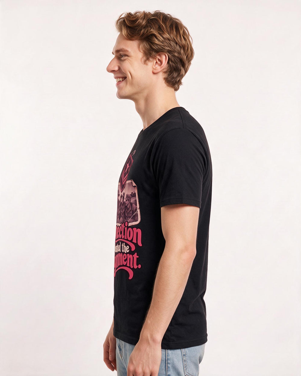 Veteran Black T-Shirt for Men – Everyday Expression Graphic Tee product image 2