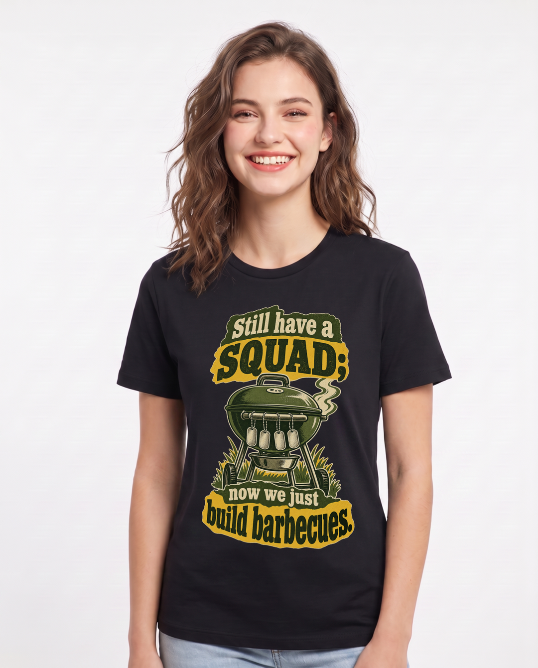 Veteran Black T-Shirt for Women – Everyday Expression Graphic Tee product image 3
