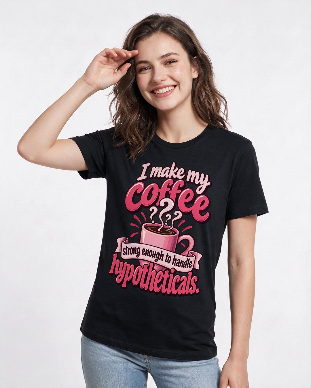 Teacher Black T-Shirt for Women – Everyday Expression Graphic Tee product image 1