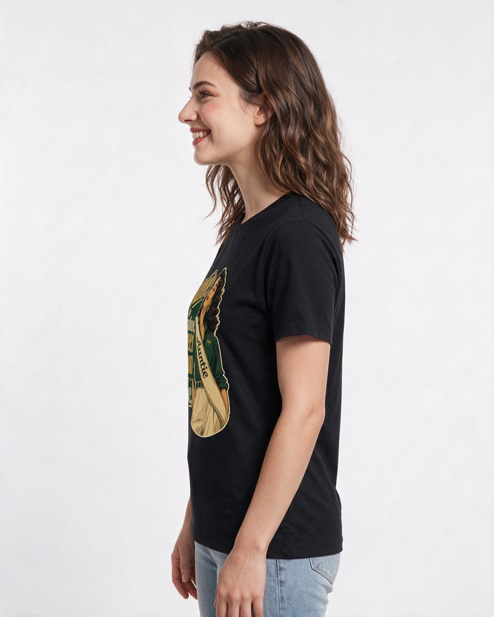 Pride Black T-Shirt for Women – Everyday Expression Graphic Tee product image 2