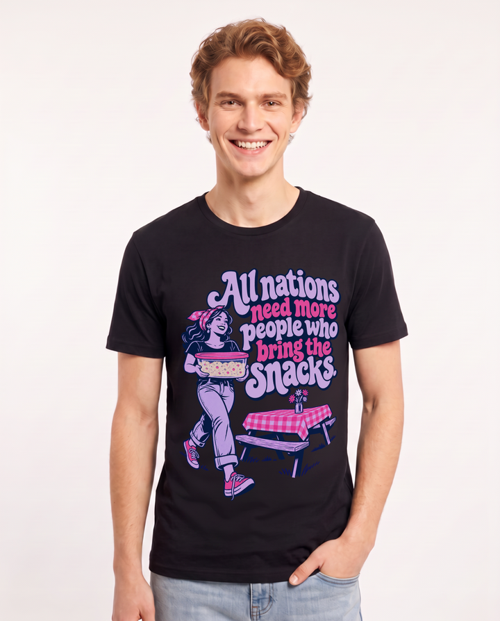 Patriotic Black T-Shirt for Men – Everyday Expression Graphic Tee product image 3