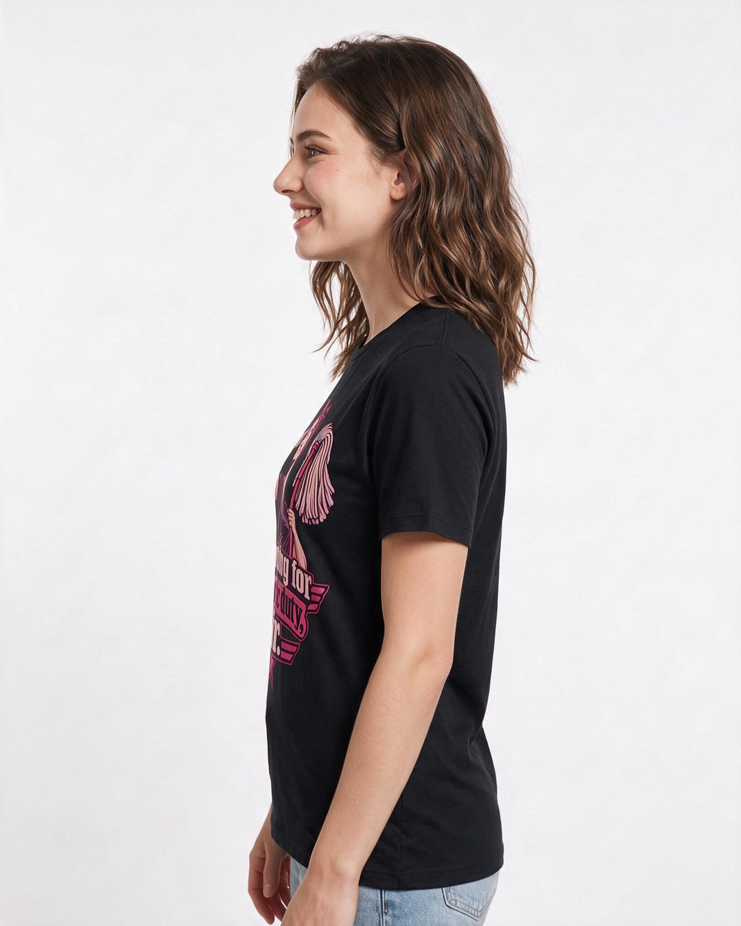 Veteran Black T-Shirt for Women – Everyday Expression Graphic Tee product image 2