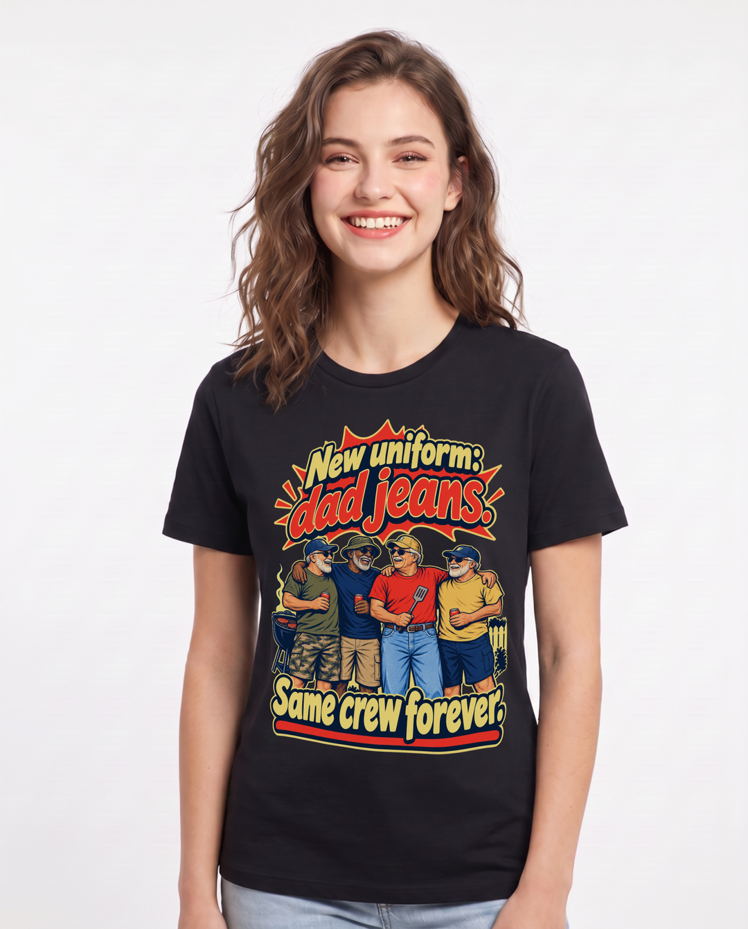 Veteran Black T-Shirt for Women – Everyday Expression Graphic Tee product image 3