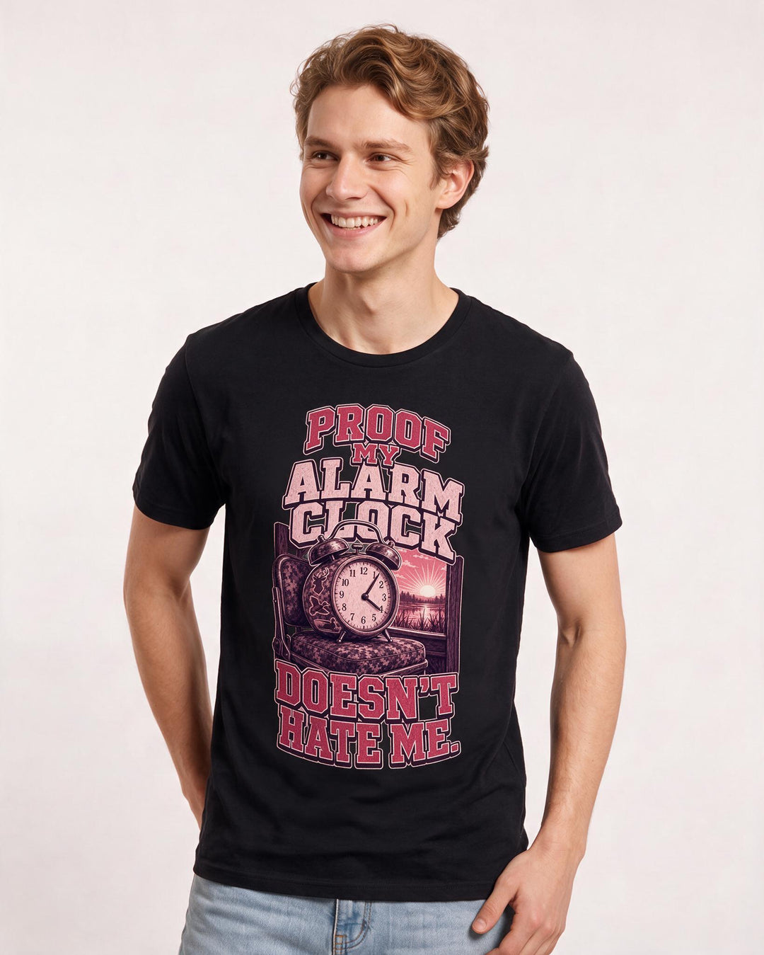 Hunting Black T-Shirt for Men – Everyday Expression Graphic Tee product image 1