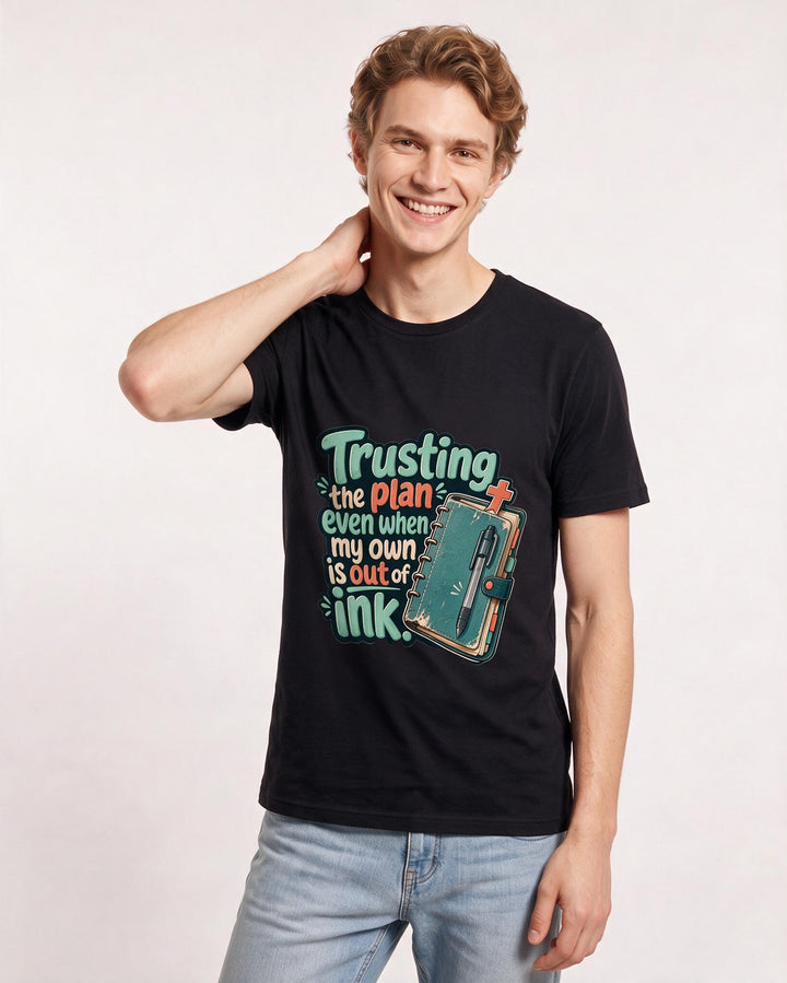 Christian Faith Black T-Shirt for Men – Everyday Expression Graphic Tee product image 1