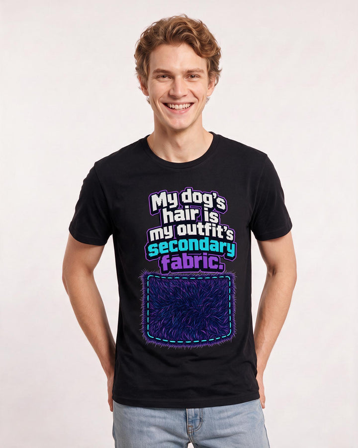 Cat Lover Black T-Shirt for Men – Everyday Expression Graphic Tee product image 1