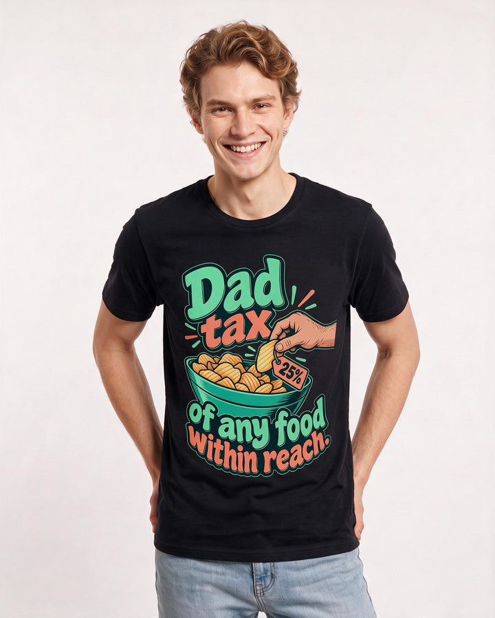 Dad Black T-Shirt for Men – Everyday Expression Graphic Tee product image 1