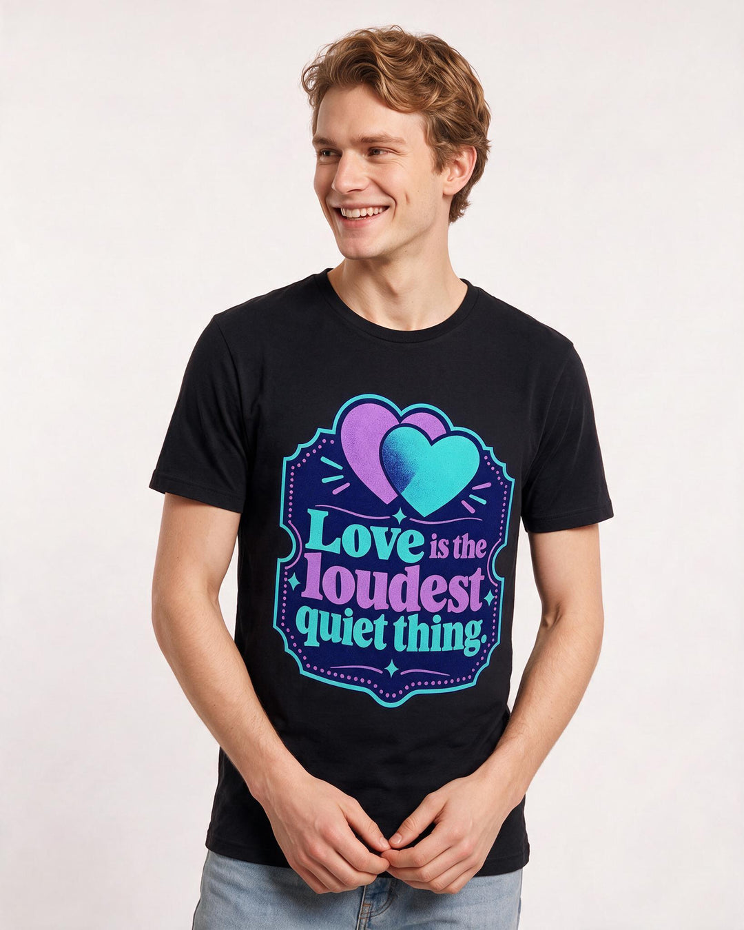 Pride Black T-Shirt for Men – Everyday Expression Graphic Tee product image 1