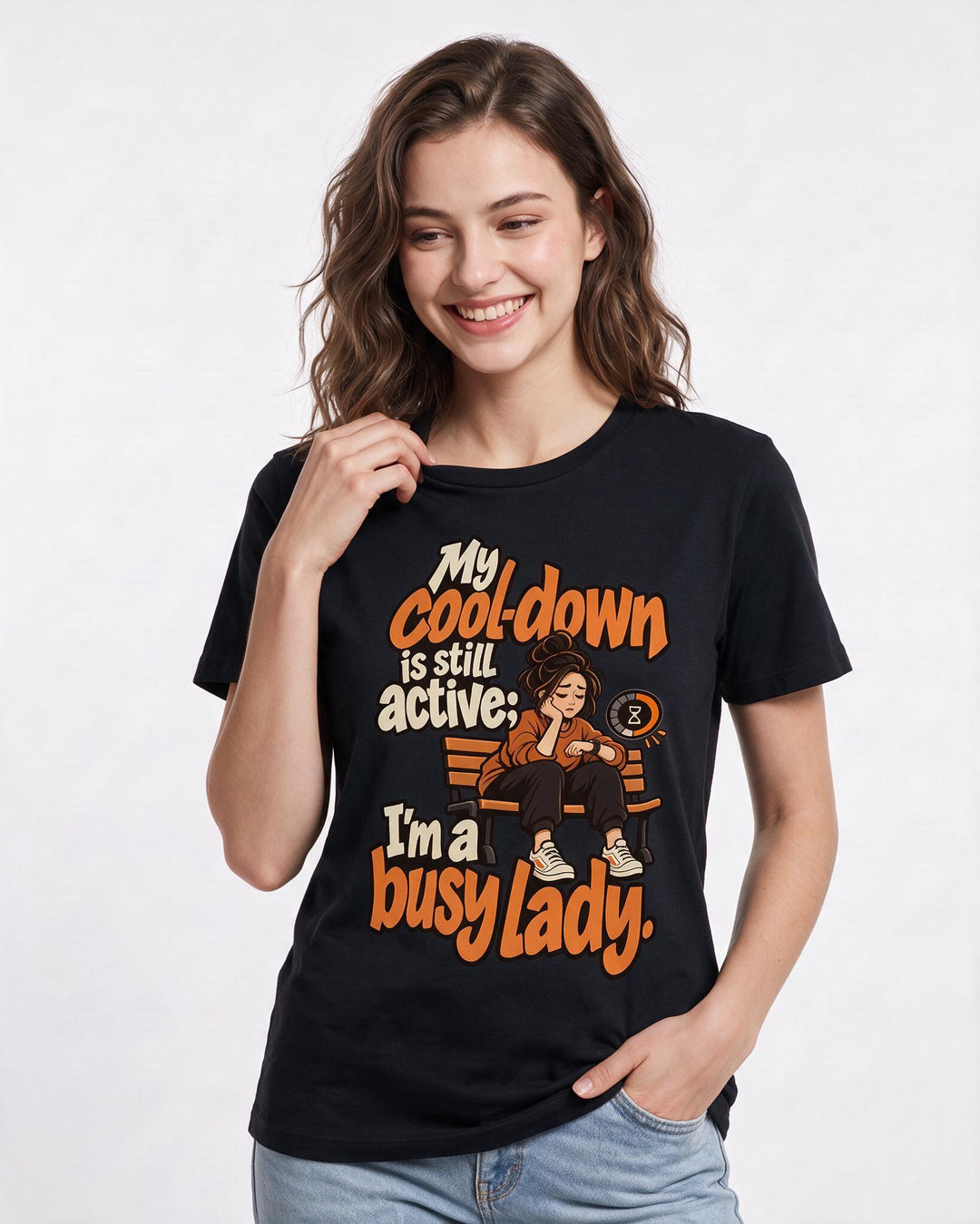 Gaming Black T-Shirt for Women – Game Night Graphic Tee product image 1