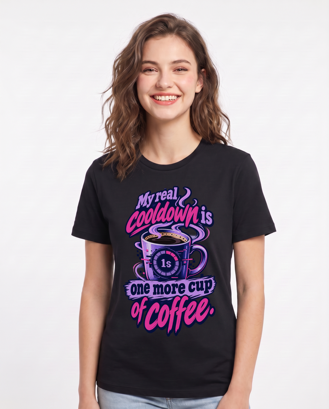 Gaming Black T-Shirt for Women – Game Night Graphic Tee product image 3