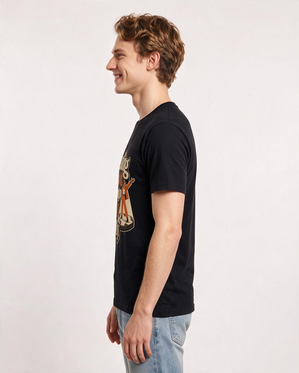 Pride Black T-Shirt for Men – Everyday Expression Graphic Tee product image 2