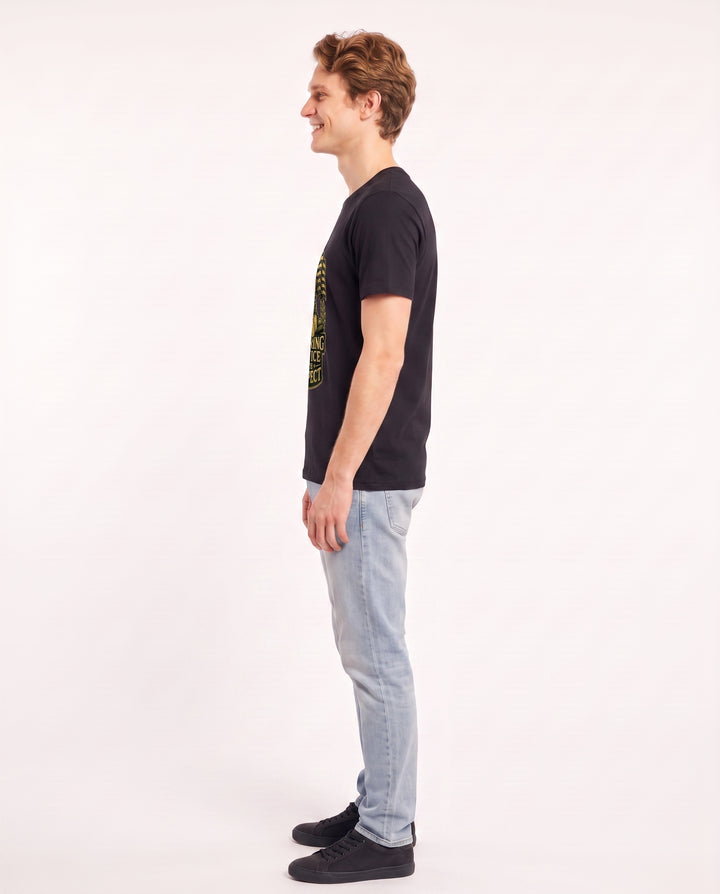 Honoring Service with Respect Men's Black T-Shirt product image 3