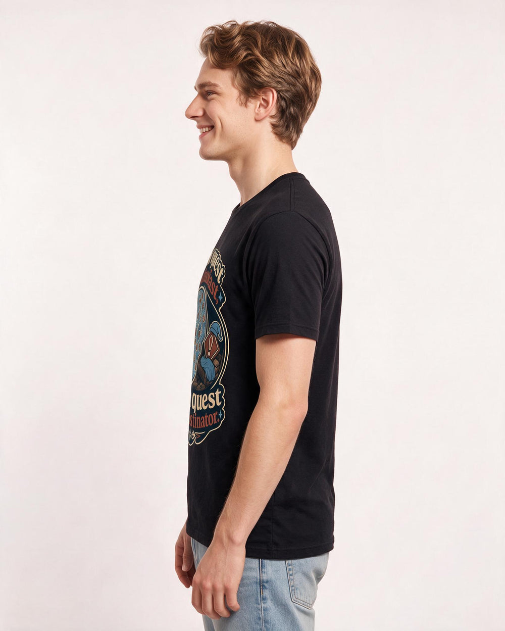 Gaming Black T-Shirt for Men – Game Night Graphic Tee product image 2