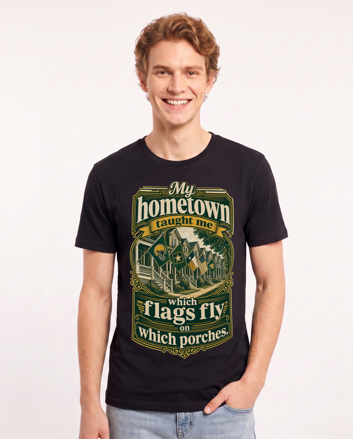 Patriotic Black T-Shirt for Men – Everyday Expression Graphic Tee product image 3