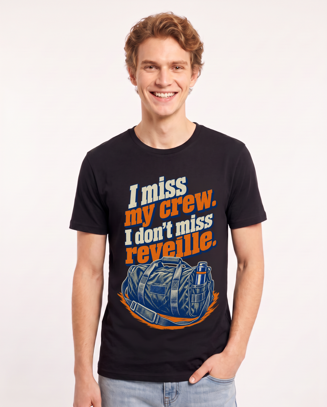Veteran Black T-Shirt for Men – Everyday Expression Graphic Tee product image 3