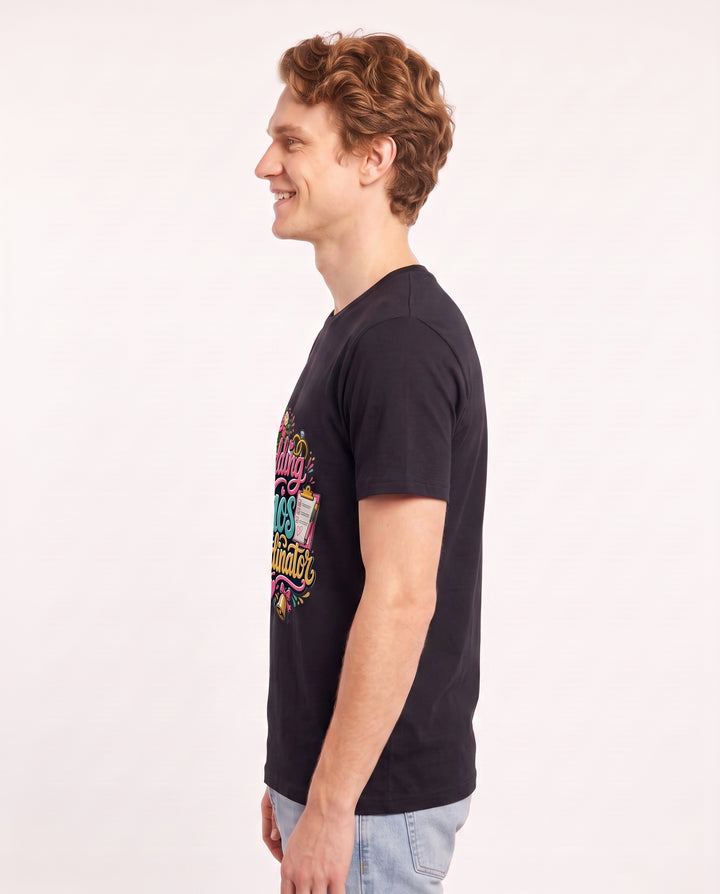 Wedding Chaos Coordinator Men's Black T-Shirt product image 3