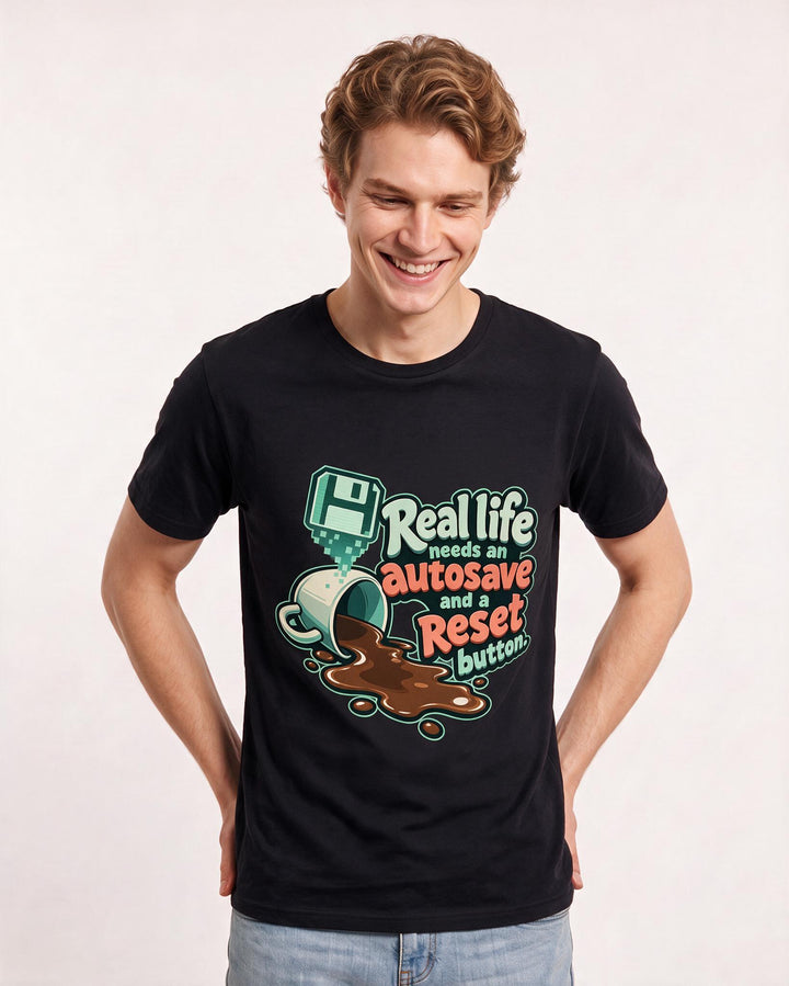 Gaming Black T-Shirt for Men – Game Night Graphic Tee product image 1