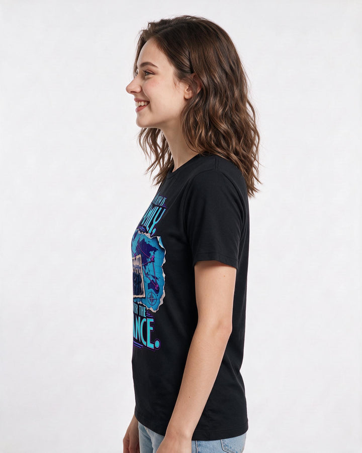 Veteran Black T-Shirt for Women – Everyday Expression Graphic Tee product image 2