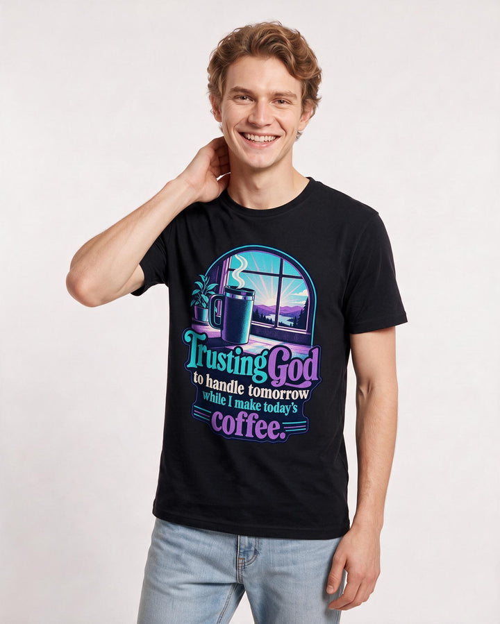 Christian Faith Black T-Shirt for Men – Everyday Expression Graphic Tee product image 1