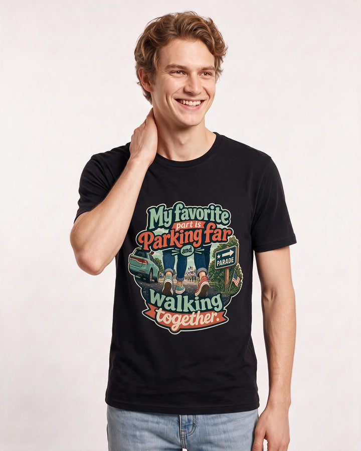 Patriotic Black T-Shirt for Men – Everyday Expression Graphic Tee product image 1