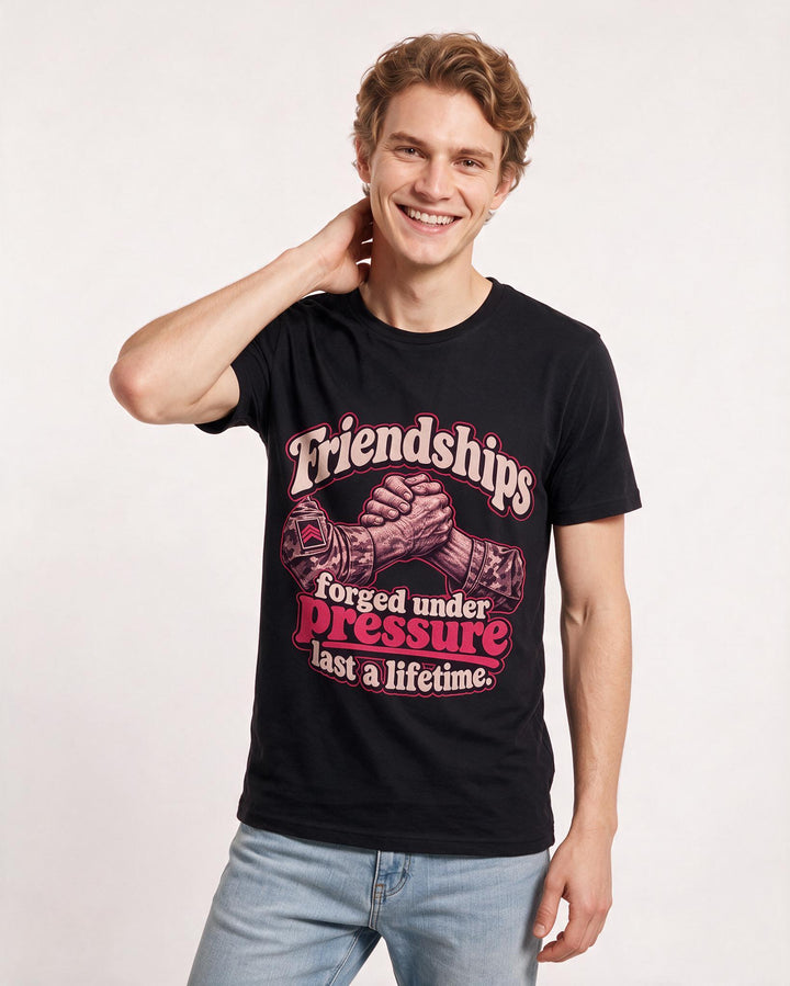 Veteran Black T-Shirt for Men – Everyday Expression Graphic Tee product image 1