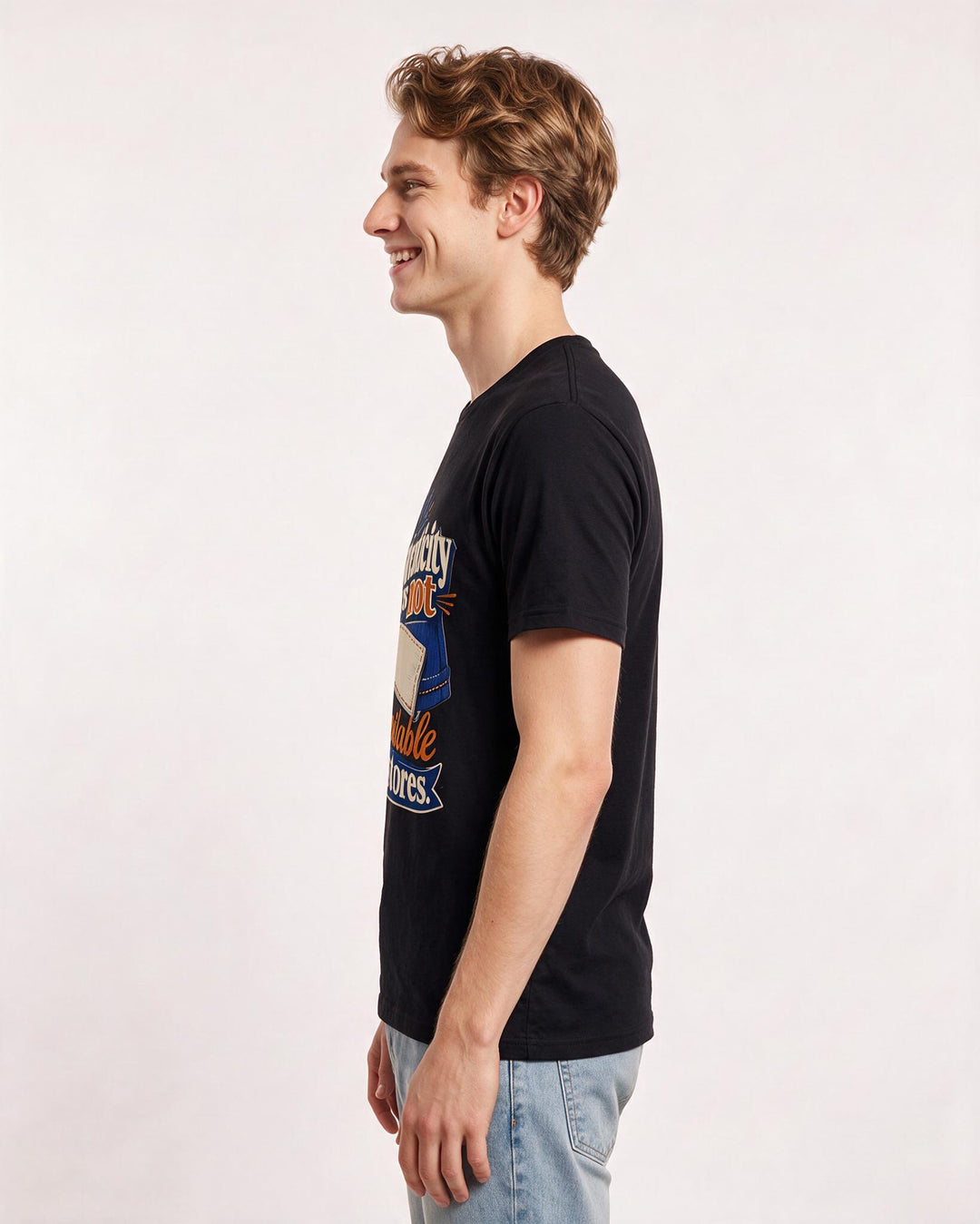 Pride Black T-Shirt for Men – Everyday Expression Graphic Tee product image 2