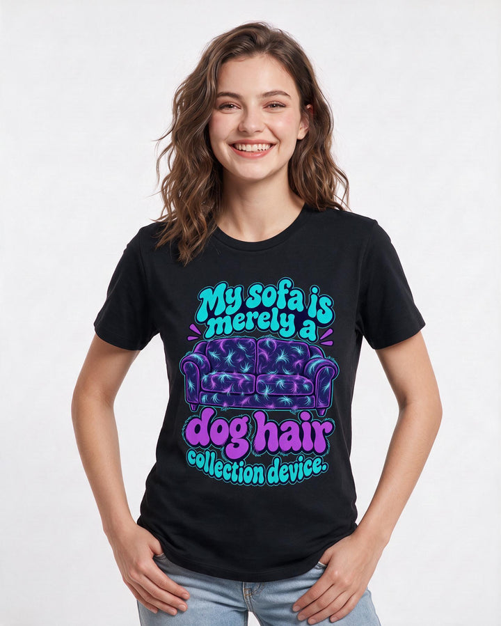 Cat Lover Black T-Shirt for Women – Everyday Expression Graphic Tee product image 1