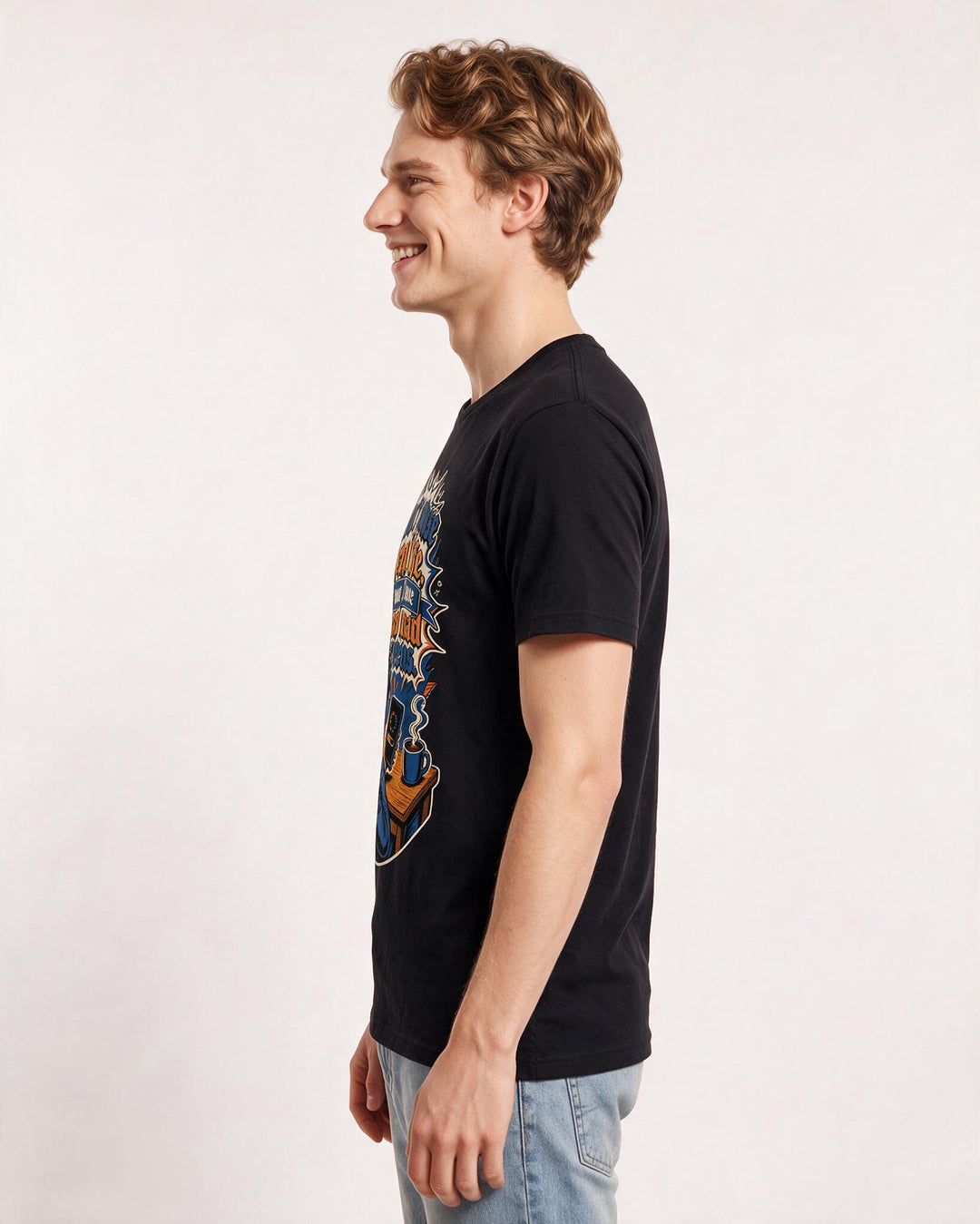Gaming Black T-Shirt for Men – Game Night Graphic Tee product image 2