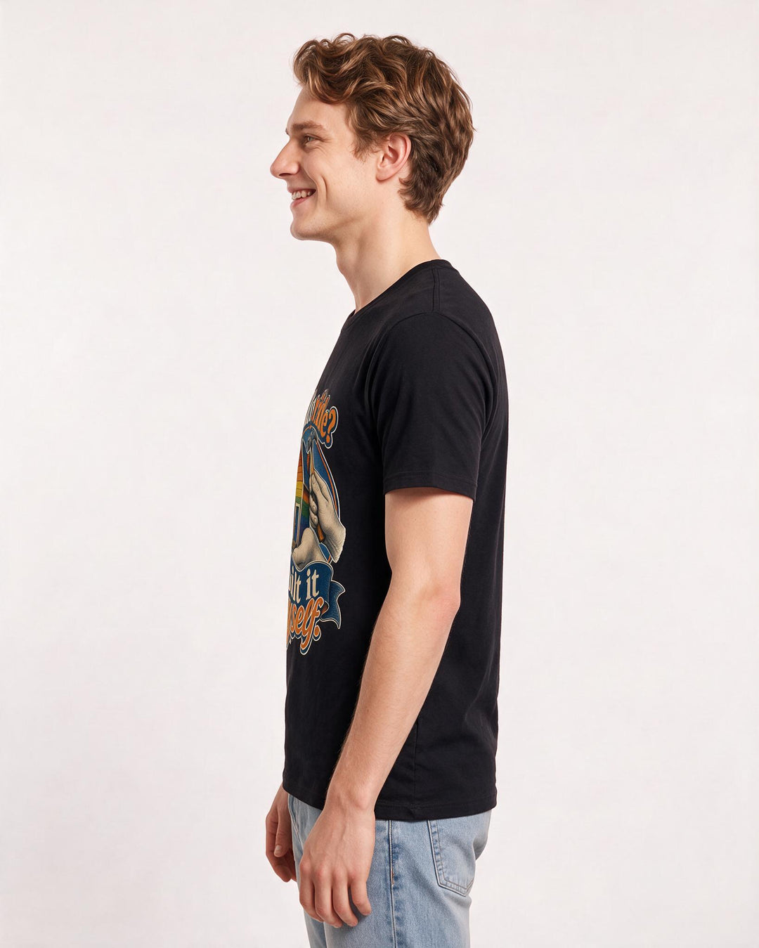 Pride Black T-Shirt for Men – Everyday Expression Graphic Tee product image 2