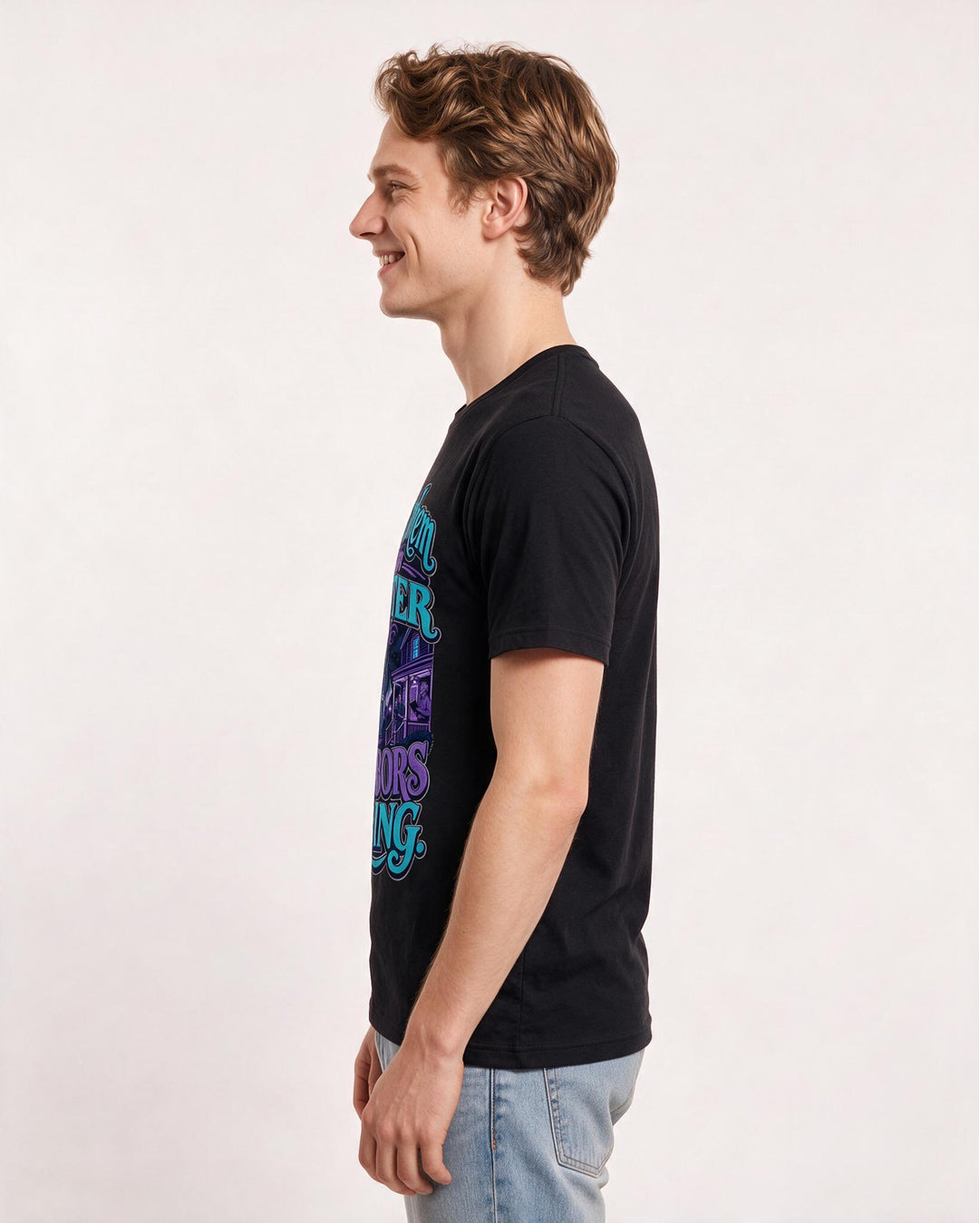 Patriotic Black T-Shirt for Men – Everyday Expression Graphic Tee product image 2