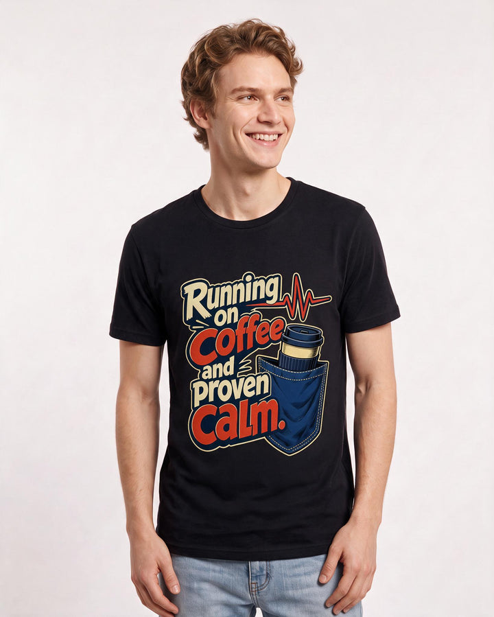 Nurse Black T-Shirt for Men – Nursing Life Graphic Tee product image 1
