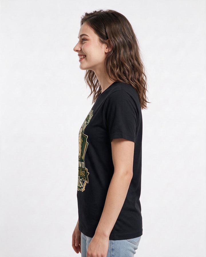Christian Faith Black T-Shirt for Women – Everyday Expression Graphic Tee product image 2