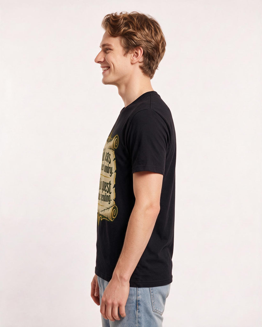 Gaming Black T-Shirt for Men – Game Night Graphic Tee product image 2