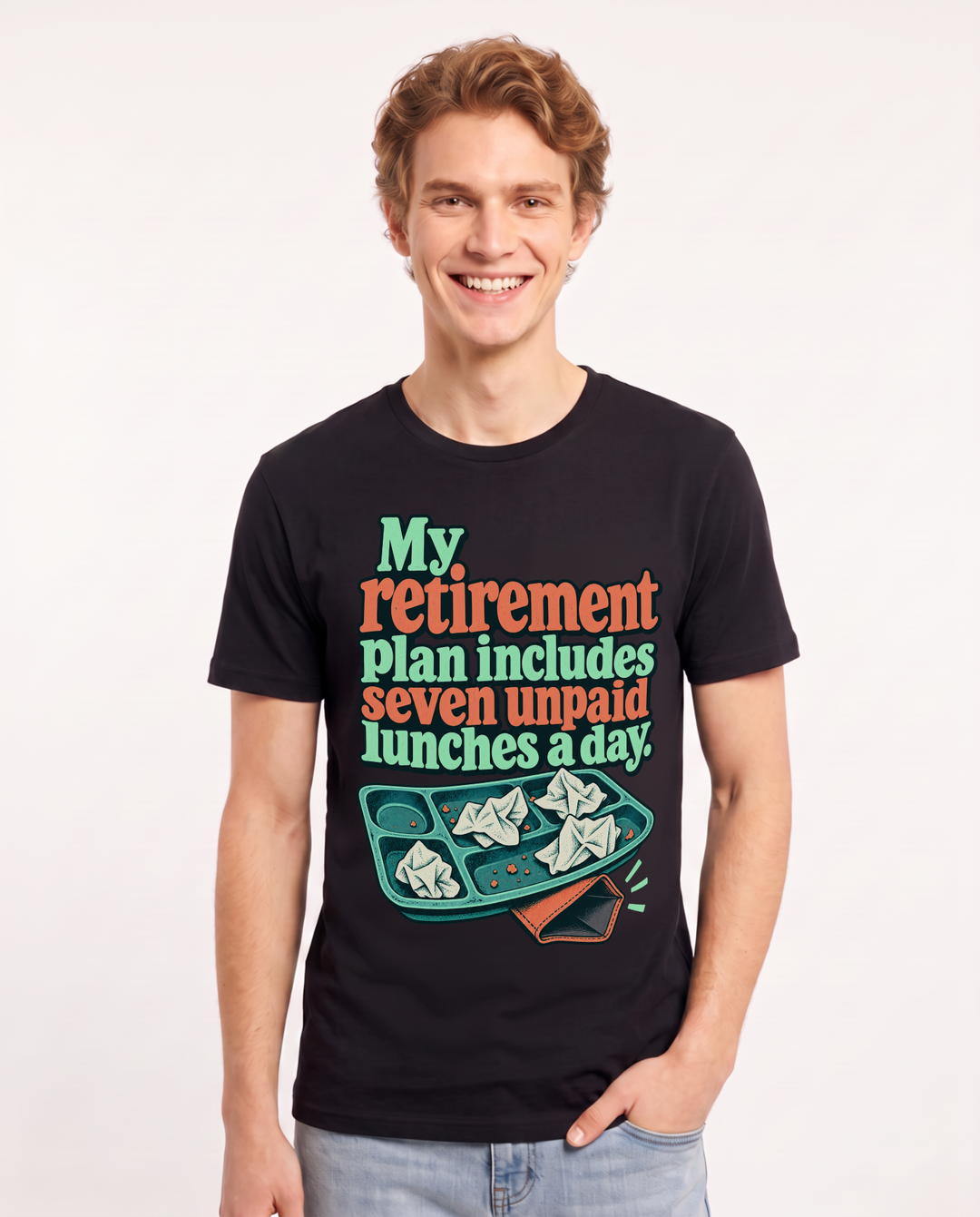 Teacher Black T-Shirt for Men – Everyday Expression Graphic Tee product image 3