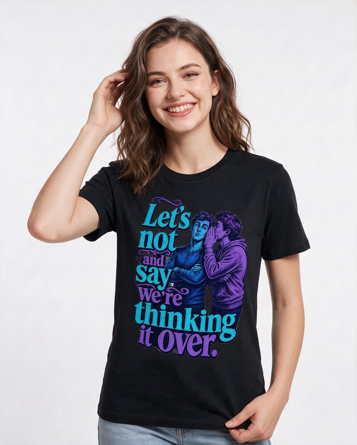 Meme Black T-Shirt for Women – Everyday Expression Graphic Tee product image 1