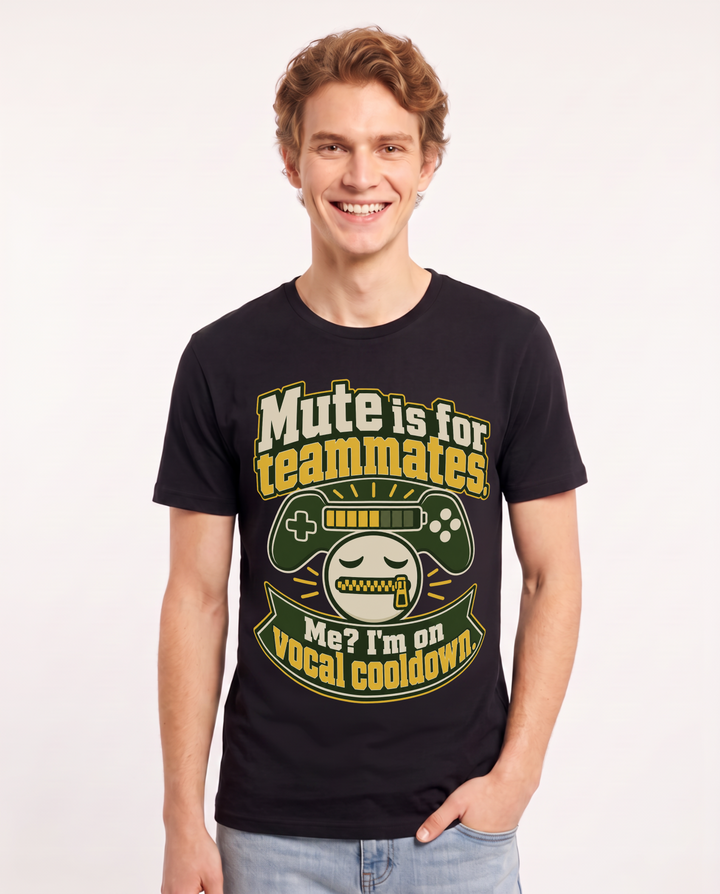 Gaming Black T-Shirt for Men – Game Night Graphic Tee product image 3