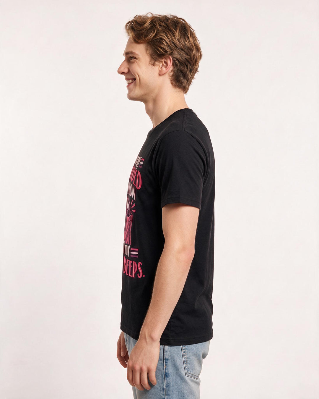 Nurse Black T-Shirt for Men – Nursing Life Graphic Tee product image 2