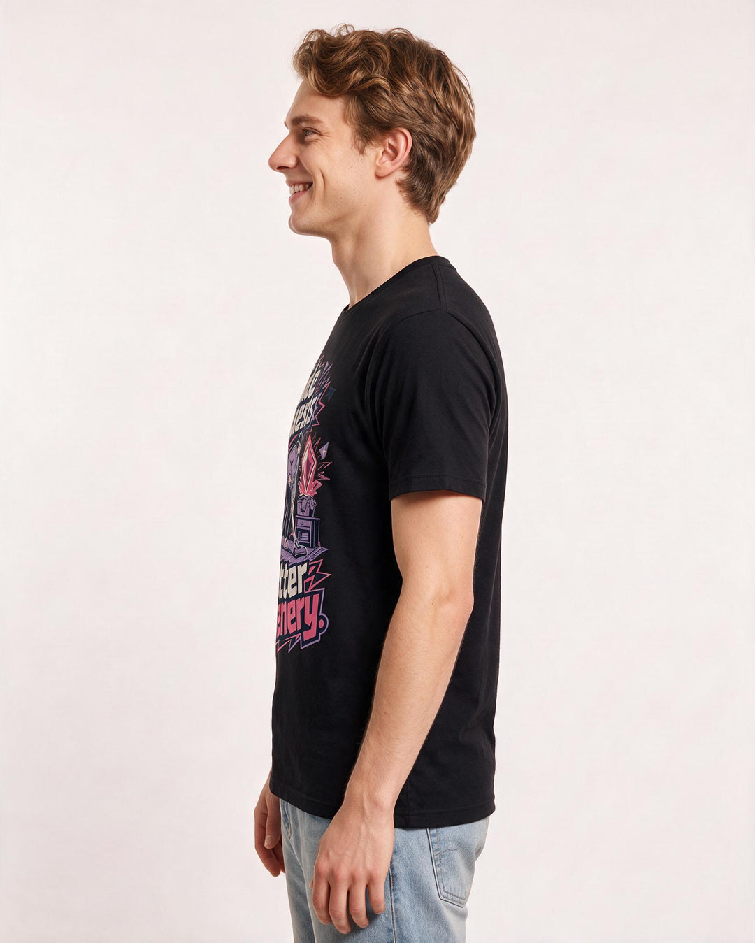 Gaming Black T-Shirt for Men – Game Night Graphic Tee product image 2