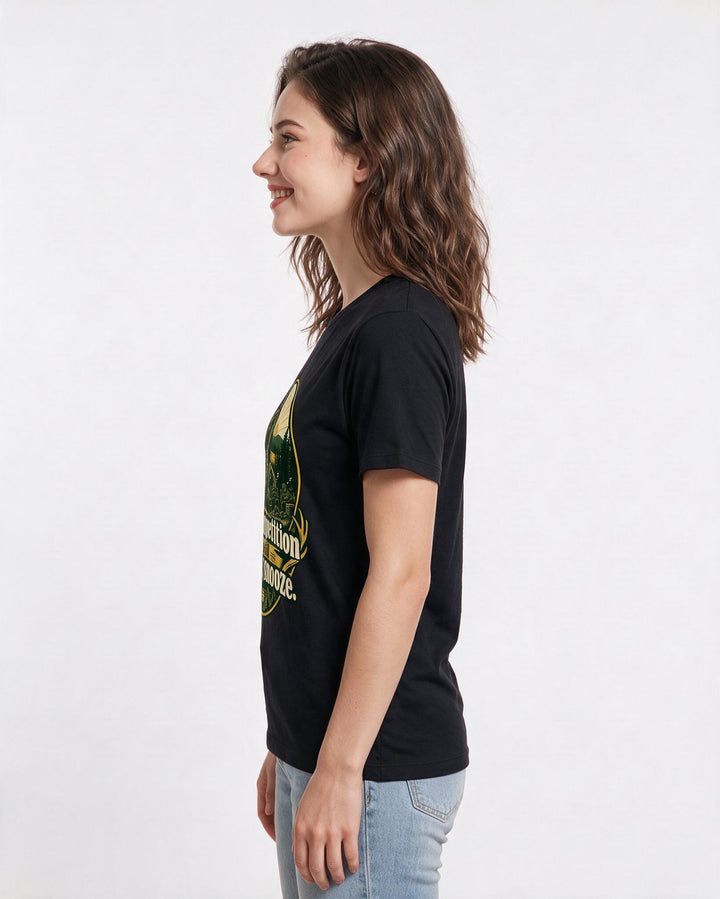 Hunting Black T-Shirt for Women – Everyday Expression Graphic Tee product image 2