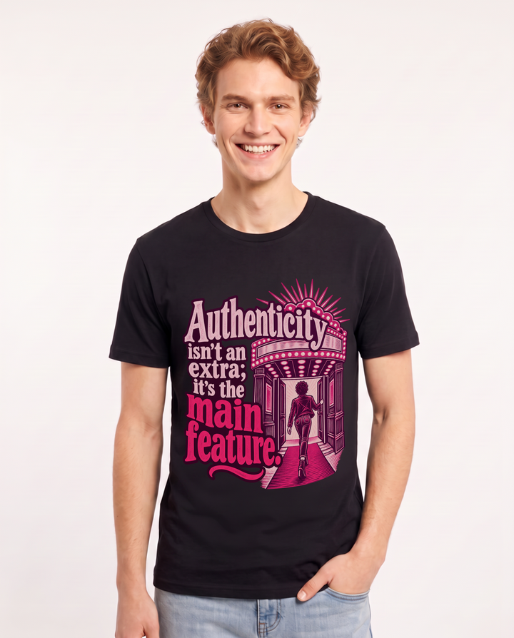 Pride Black T-Shirt for Men – Everyday Expression Graphic Tee product image 3