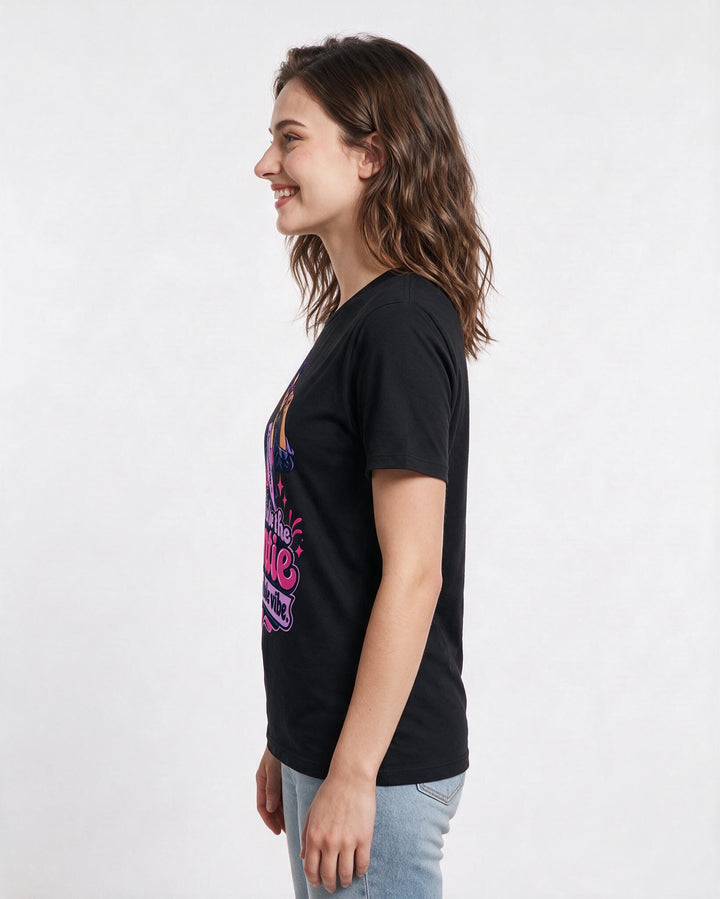 Pride Black T-Shirt for Women – Everyday Expression Graphic Tee product image 2