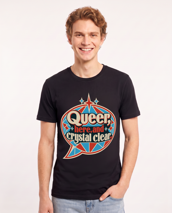 Pride Black T-Shirt for Men – Everyday Expression Graphic Tee product image 3
