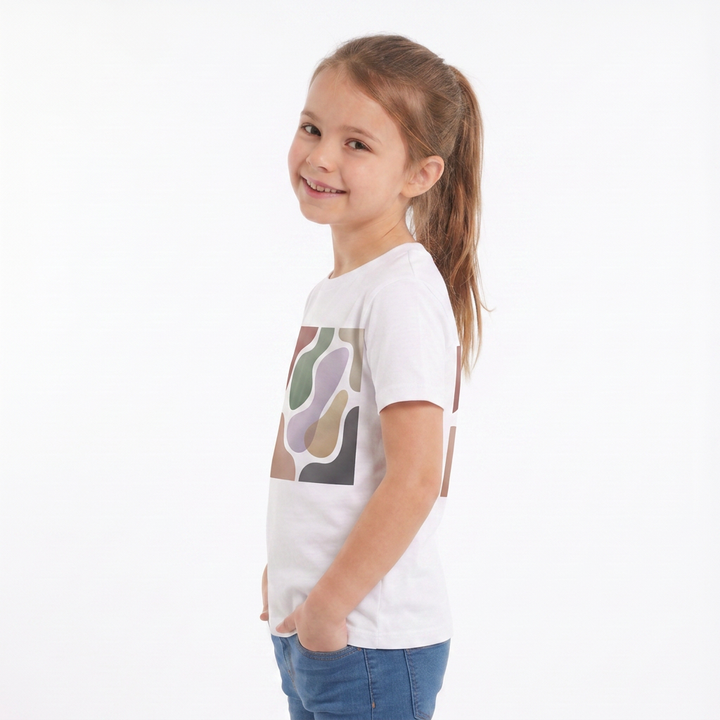 Casual Comfort White T-Shirt mockup 1