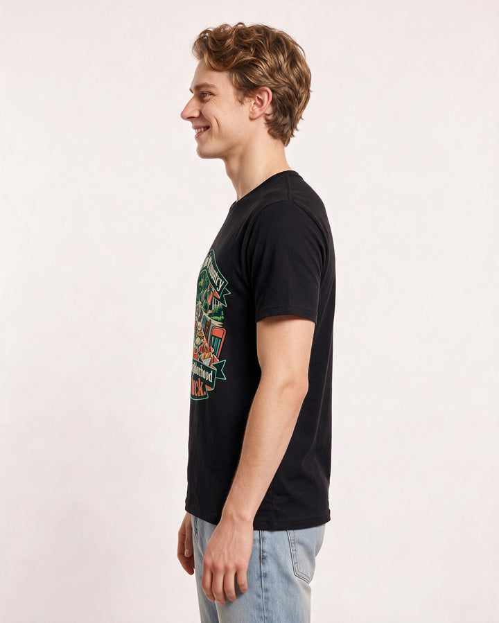 Patriotic Black T-Shirt for Men – Everyday Expression Graphic Tee product image 2