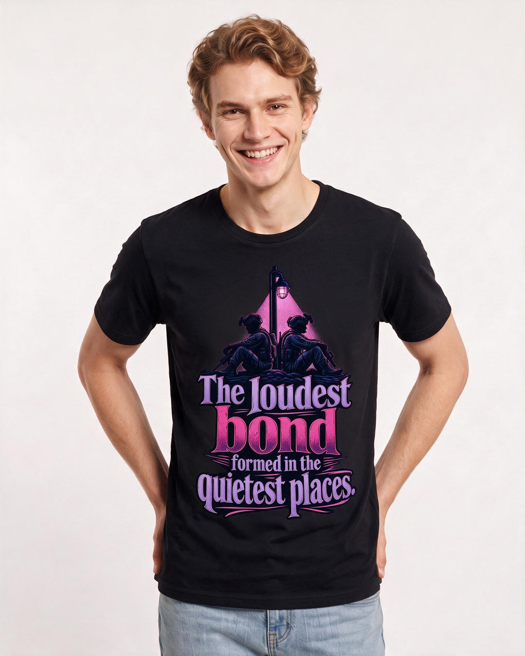 Veteran Black T-Shirt for Men – Everyday Expression Graphic Tee product image 1