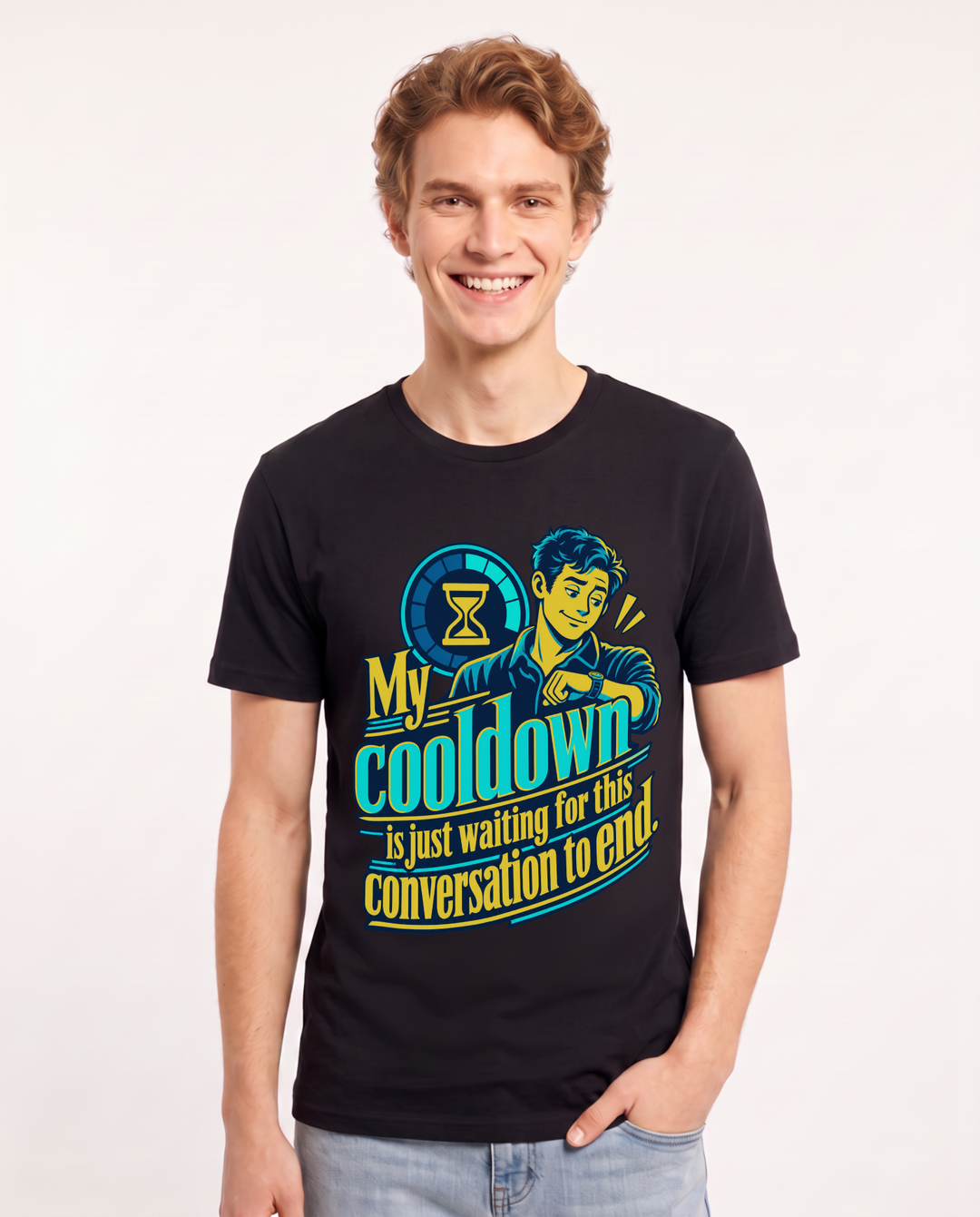 Gaming Black T-Shirt for Men – Game Night Graphic Tee product image 3