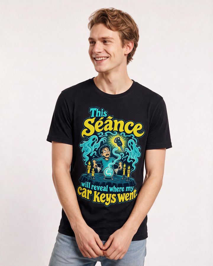 Halloween Black T-Shirt for Men – Halloween Theme Graphic Tee product image 1