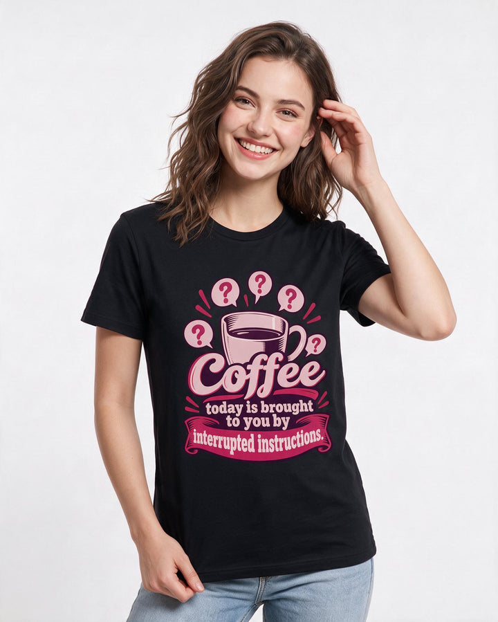 Teacher Black T-Shirt for Women – Everyday Expression Graphic Tee product image 1